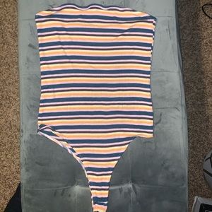 Tube top bodysuit